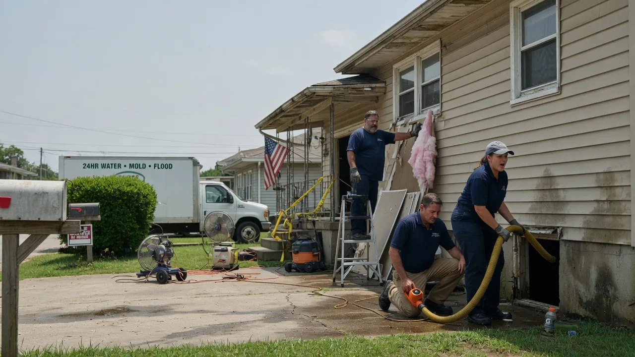 Water Damage Repair in Evans City, PA near me
